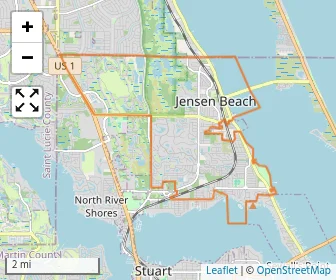 Area schools map